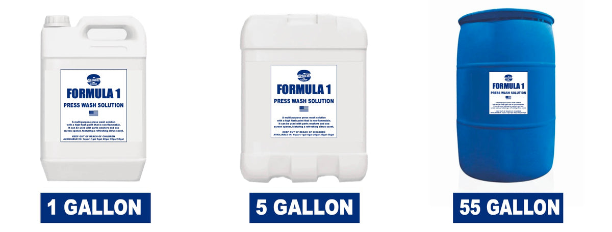 FORMULA 1 PRESS WASH SOLUTION